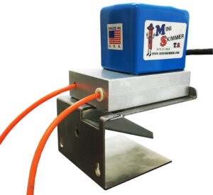 Mini-Skimmer Tube Skimmer by Wayne Products for skimming oil from sideways access CNC tanks